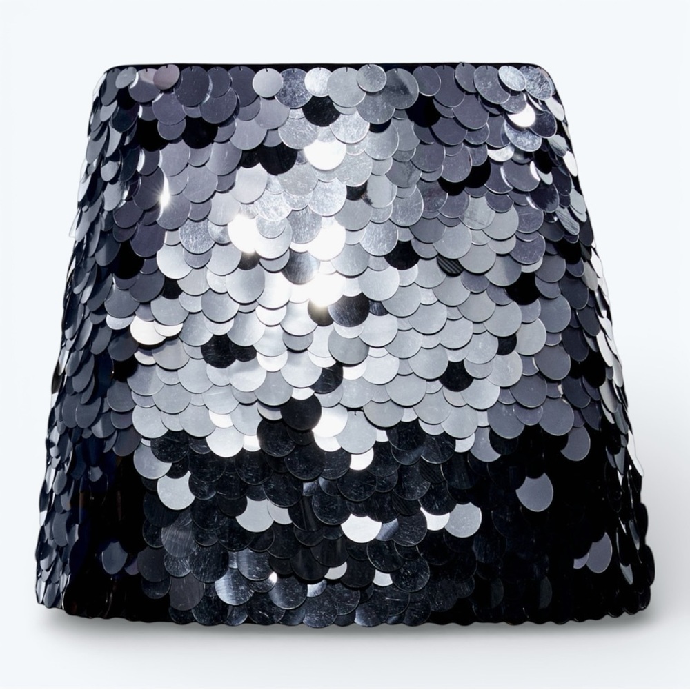 Alice + Olivia Rubi Paillette Sequin Miniskirt NWT - Picture 2 of 9